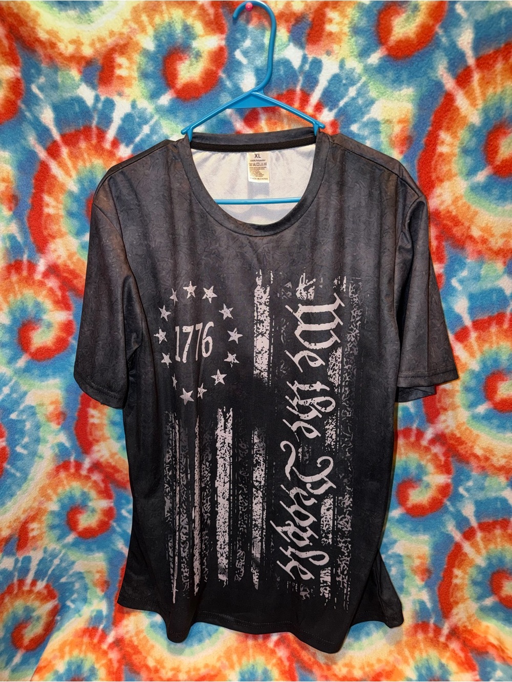 We The People Graphic Black Short-Sleeve Tee - Unbranded